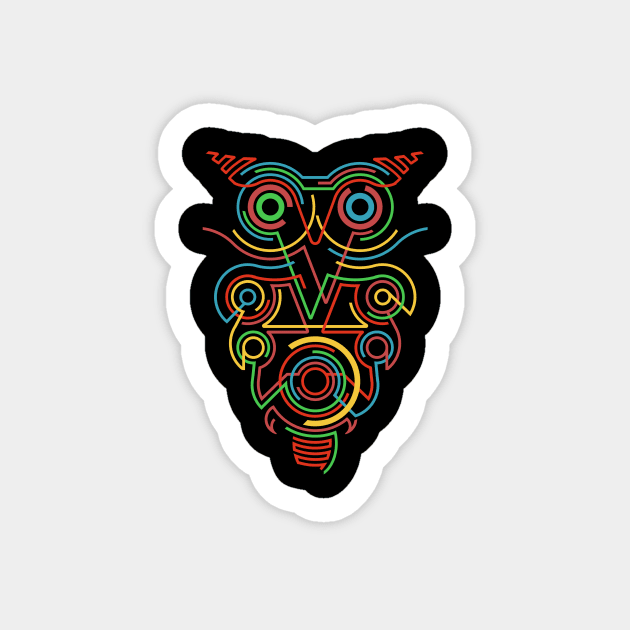 owl Sticker by gazonula